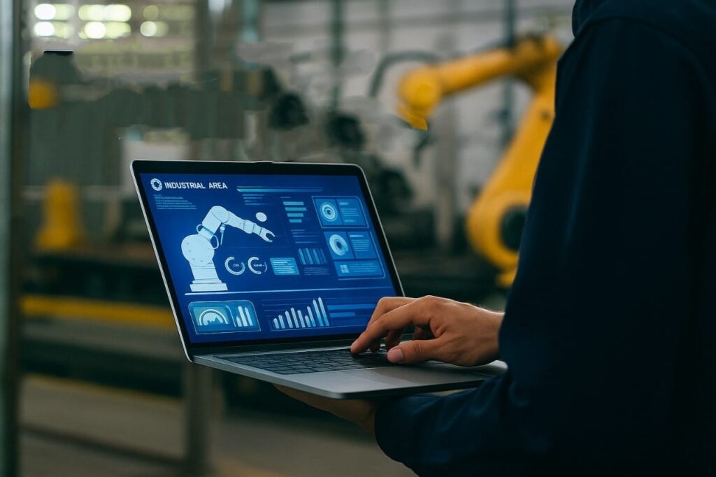 digitalização de processos industriais