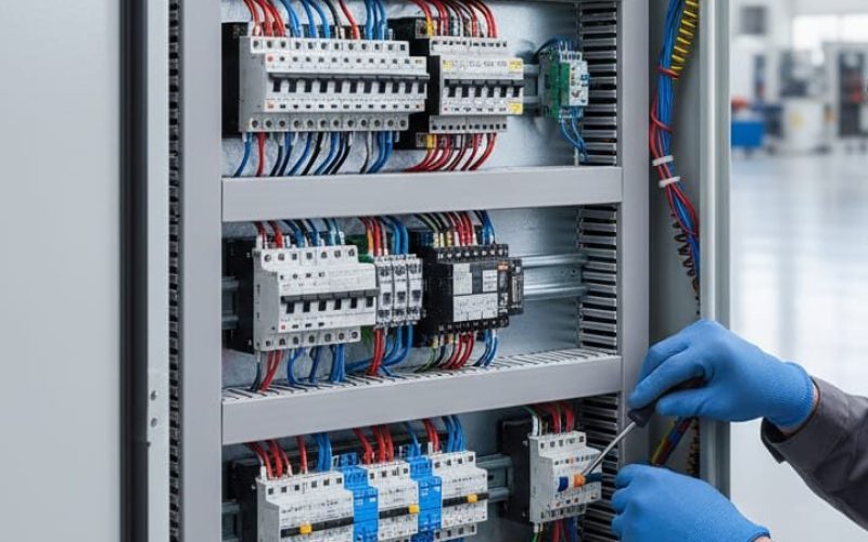 montagem de painéis elétricos industriais